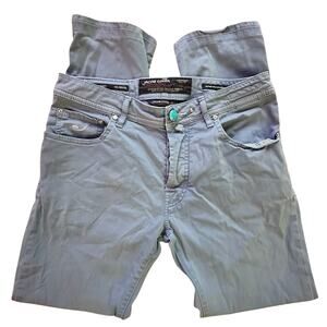 JACOB COHEN | Men Handmade Regular Straight Trousers Jeans TYPE 688.C | SIZE 32